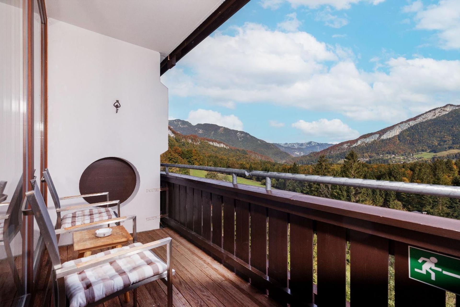 Appartement Predigstuhlblick Mit Indoorpool Und Sauna باد غويسرن المظهر الخارجي الصورة